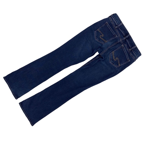 Silver Jeans Co. Suki Slim Bootcut Indigo Blue Jeans, W31/L33 - Picture 4 of 16